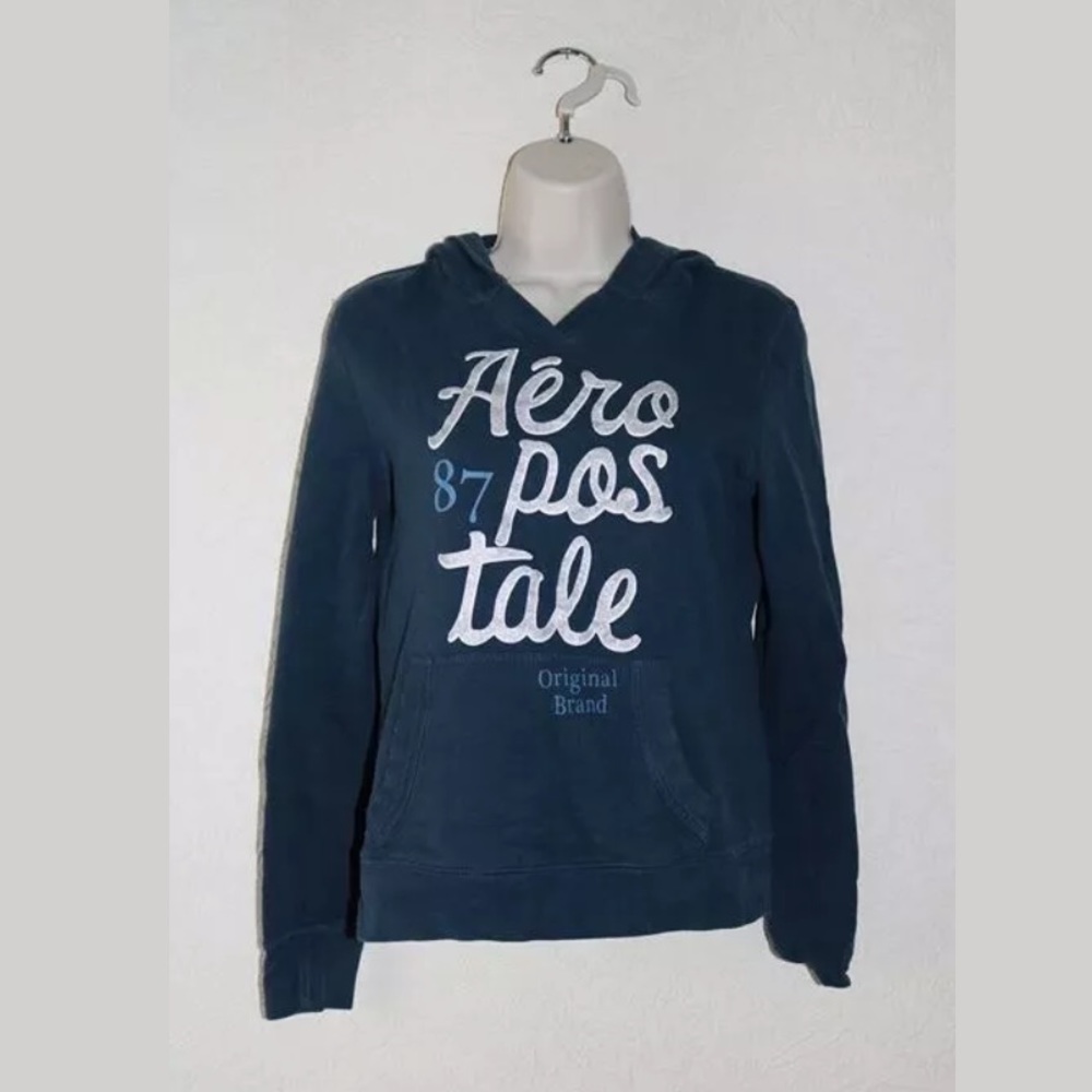 Aeropostale Hoodie - Blue - Sz. M